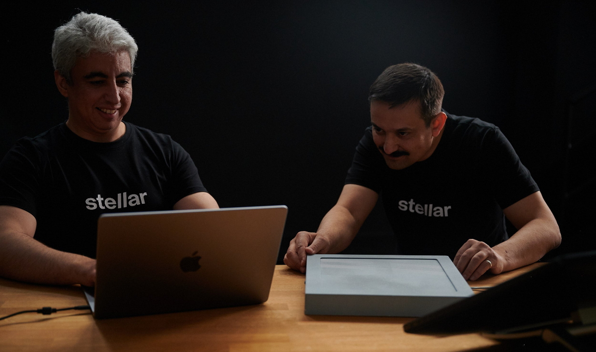 Engineering team developing connectivity software Stellar