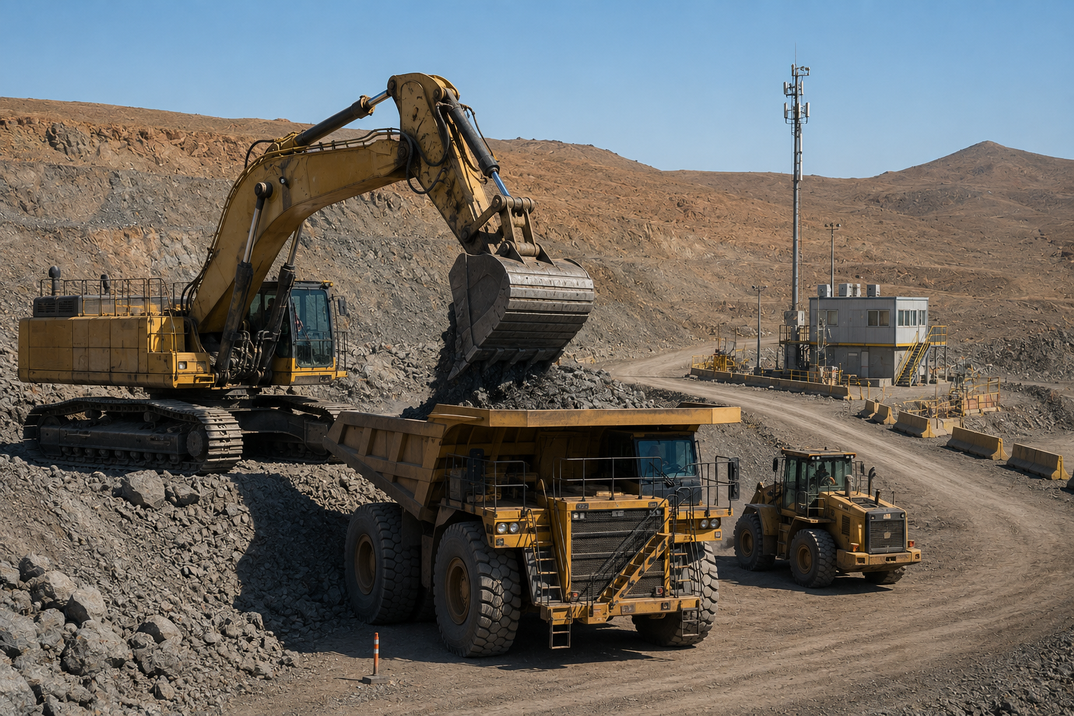 Keeping remote mining operations connected