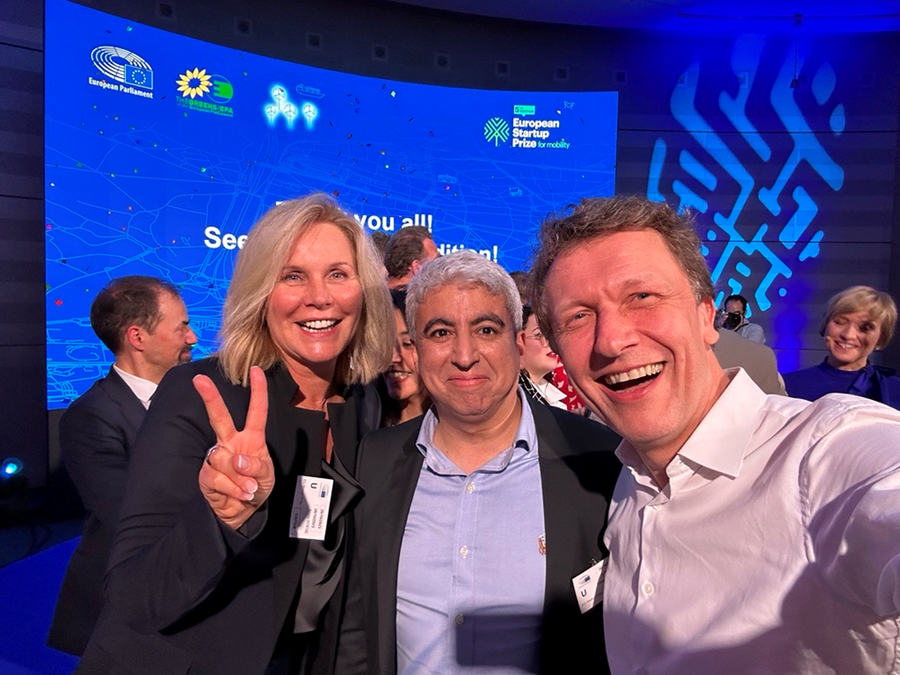 Stellar wins the 5th edition of the European Startup Prize for Mobilit
